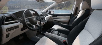 Honda Odyssey interior view