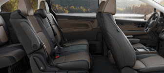 Honda Odyssey interior view