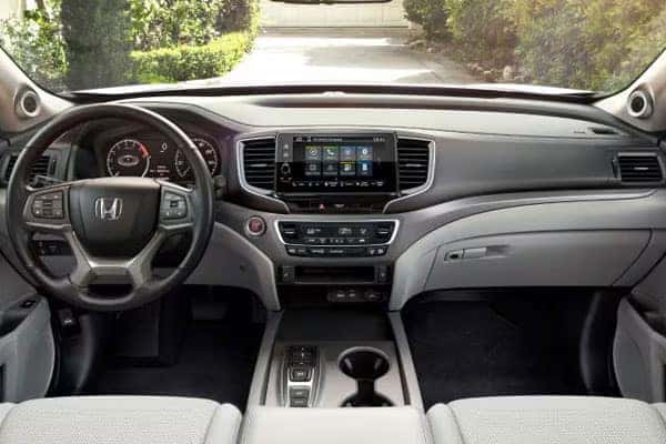 2026 Honda Ridgeline interior front seat