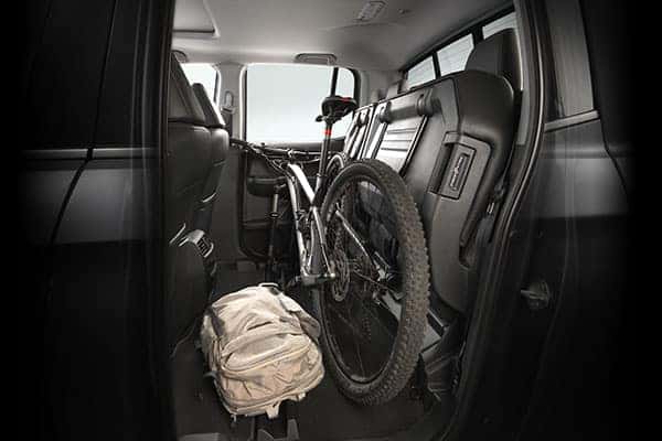 2026 Honda Ridgeline interior rear seat
