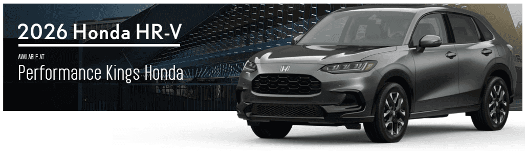 2026 Honda HR-V EX-L at Performance Kings Honda