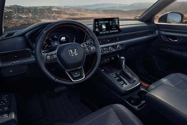 2027 Honda CR-V Hybrid dash